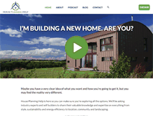 Tablet Screenshot of houseplanninghelp.com